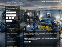 Tablet Screenshot of lisbonplazahotel.com